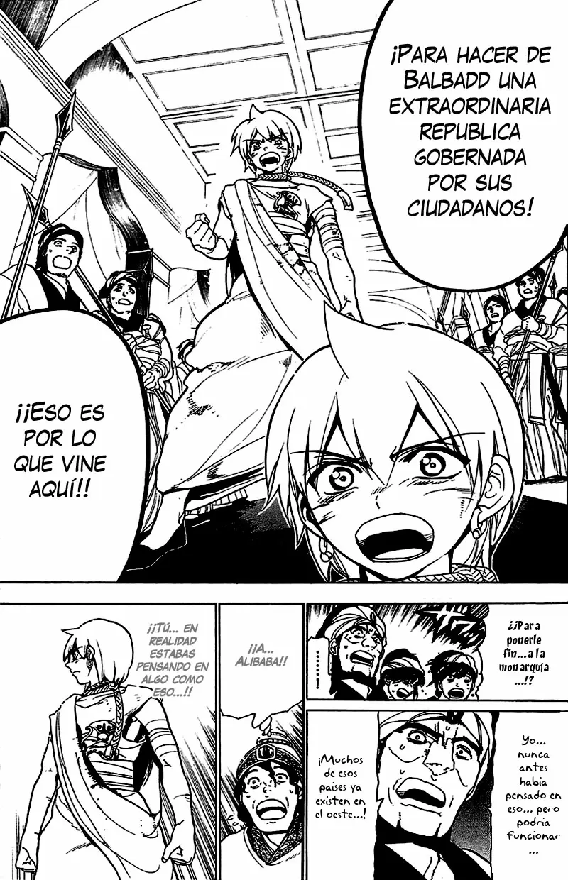 Magi - Labyrinth of Magic capítulo 62, página 17