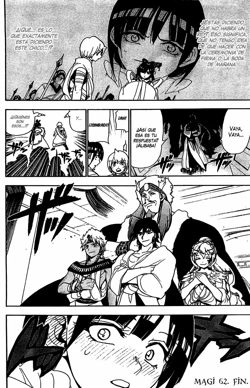 Magi - Labyrinth of Magic capítulo 62, página 18