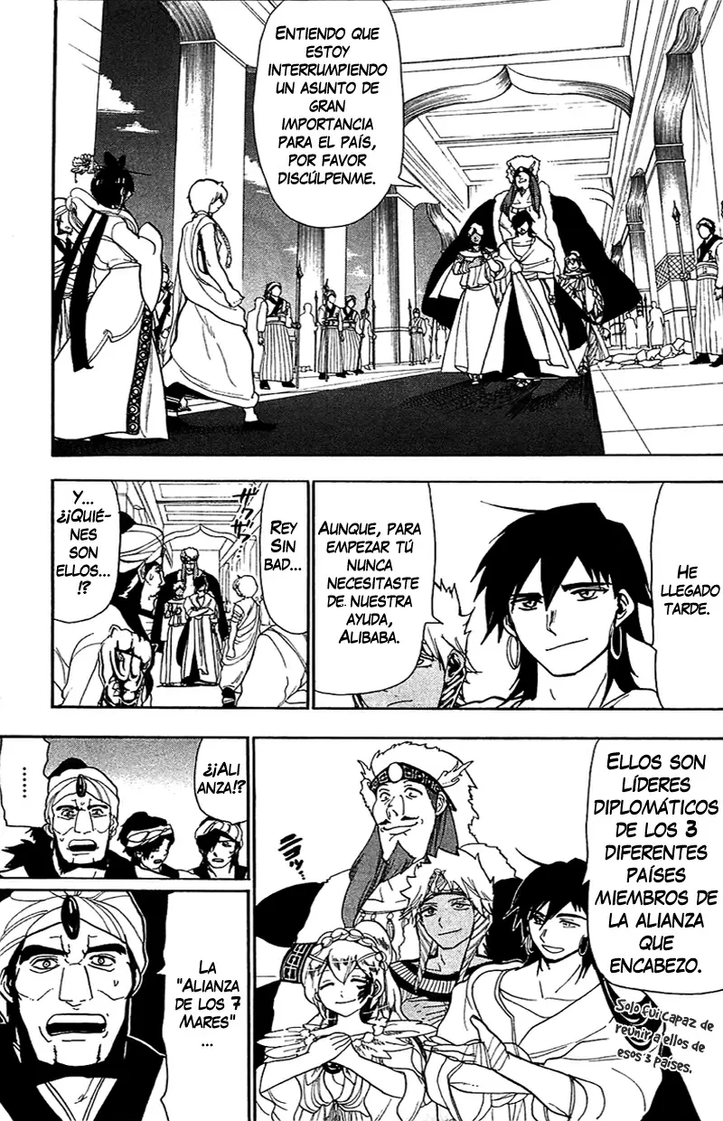 Magi - Labyrinth of Magic capítulo 63, página 3