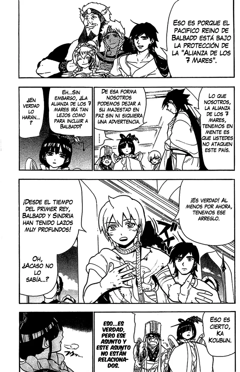 Magi - Labyrinth of Magic capítulo 63, página 15