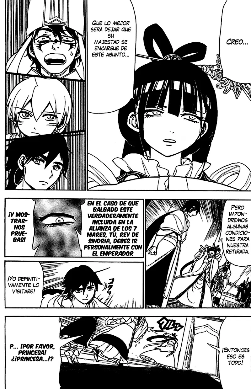 Magi - Labyrinth of Magic capítulo 63, página 16
