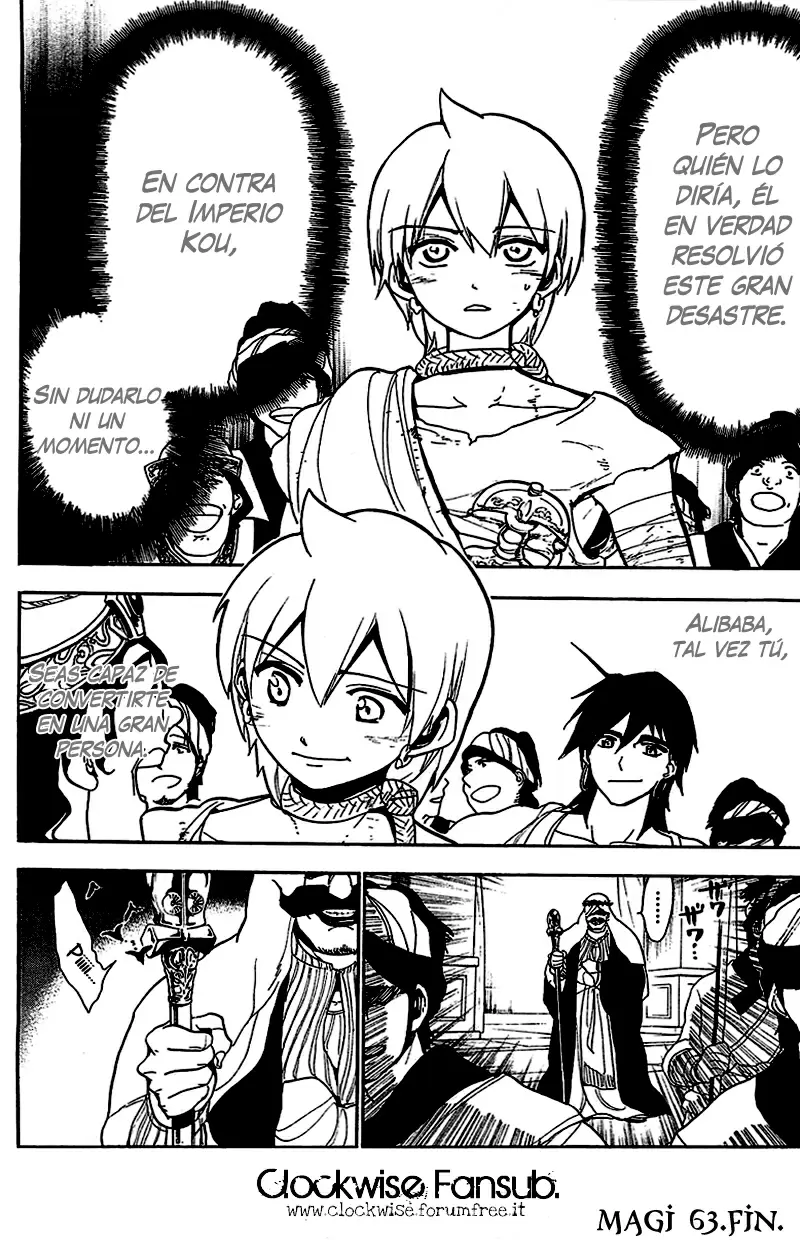 Magi - Labyrinth of Magic capítulo 63, página 18