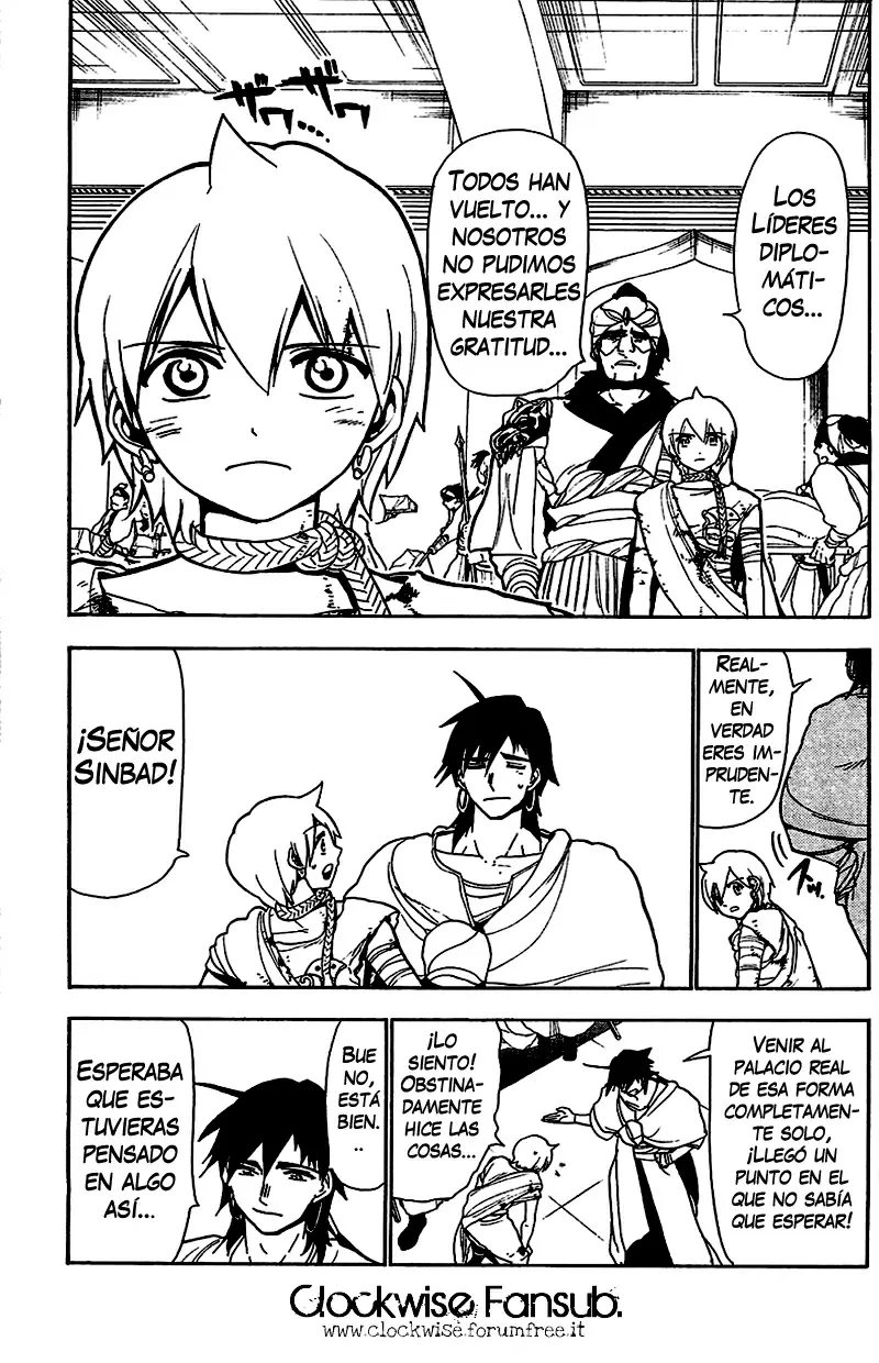Magi - Labyrinth of Magic capítulo 64, página 3