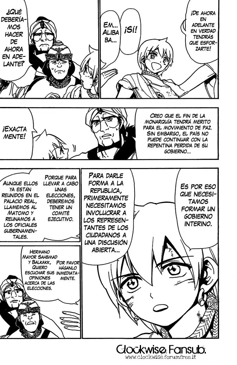 Magi - Labyrinth of Magic capítulo 64, página 4