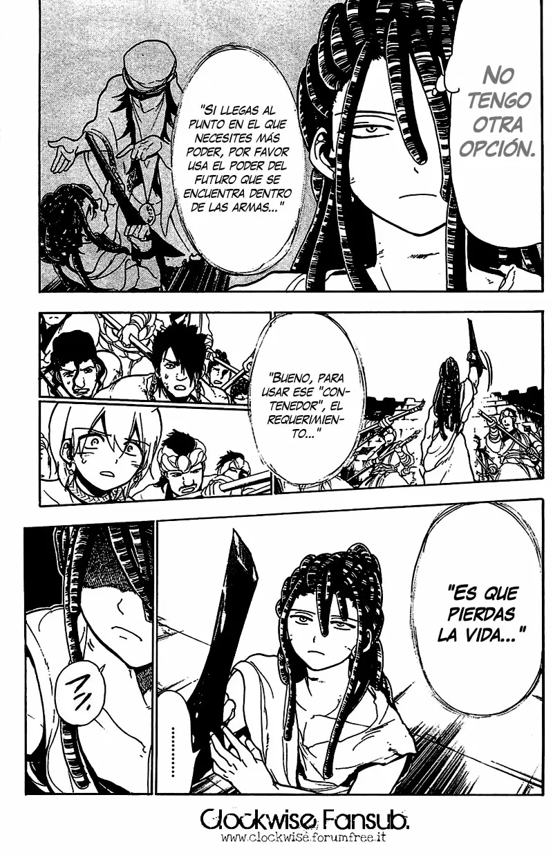 Magi - Labyrinth of Magic capítulo 68, página 11