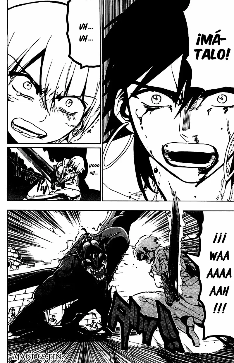 Magi - Labyrinth of Magic capítulo 69, página 21