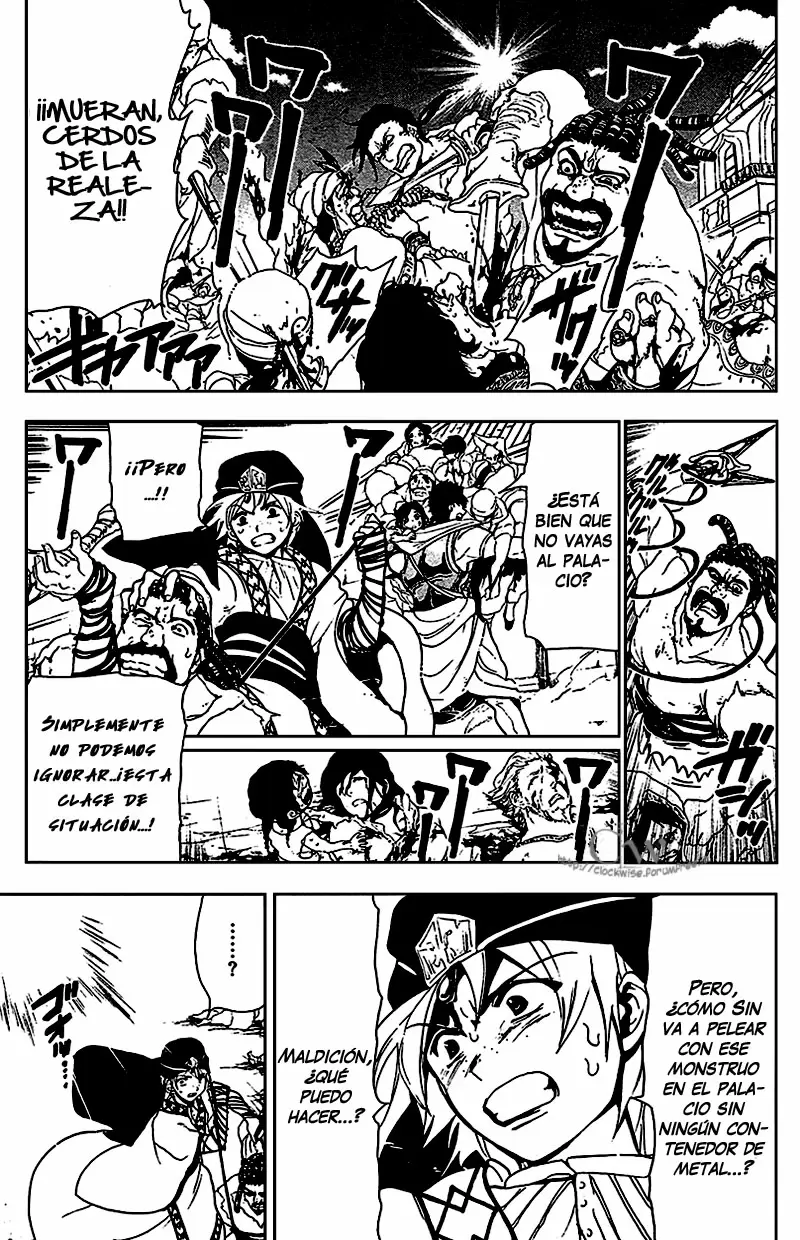 Magi - Labyrinth of Magic capítulo 70, página 16