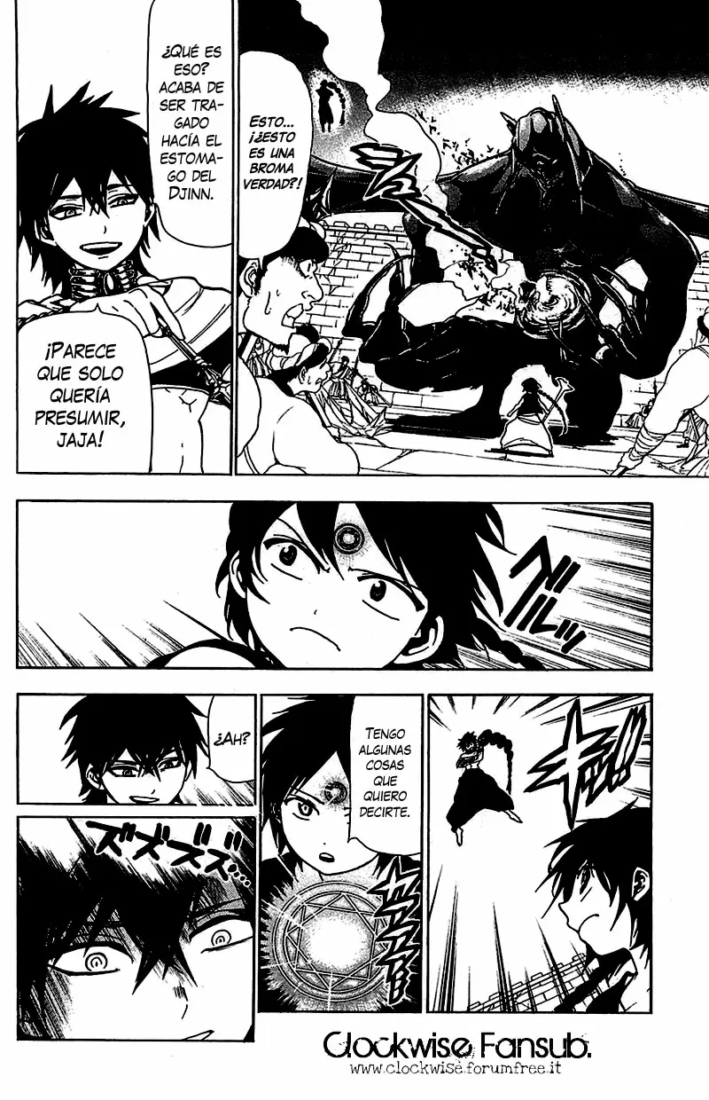 Magi - Labyrinth of Magic capítulo 73, página 8