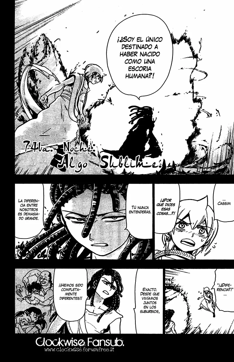 Magi - Labyrinth of Magic capítulo 74, página 1