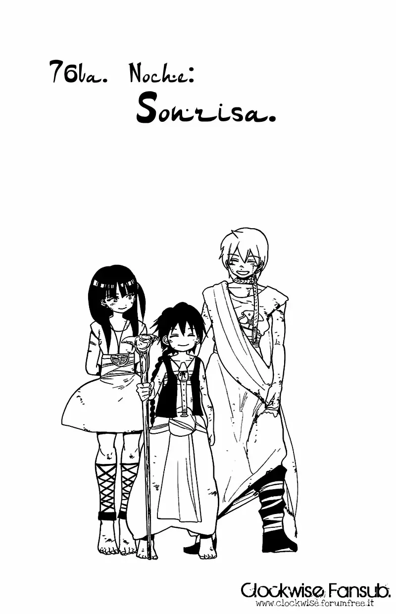 Magi - Labyrinth of Magic capítulo 76, página 1