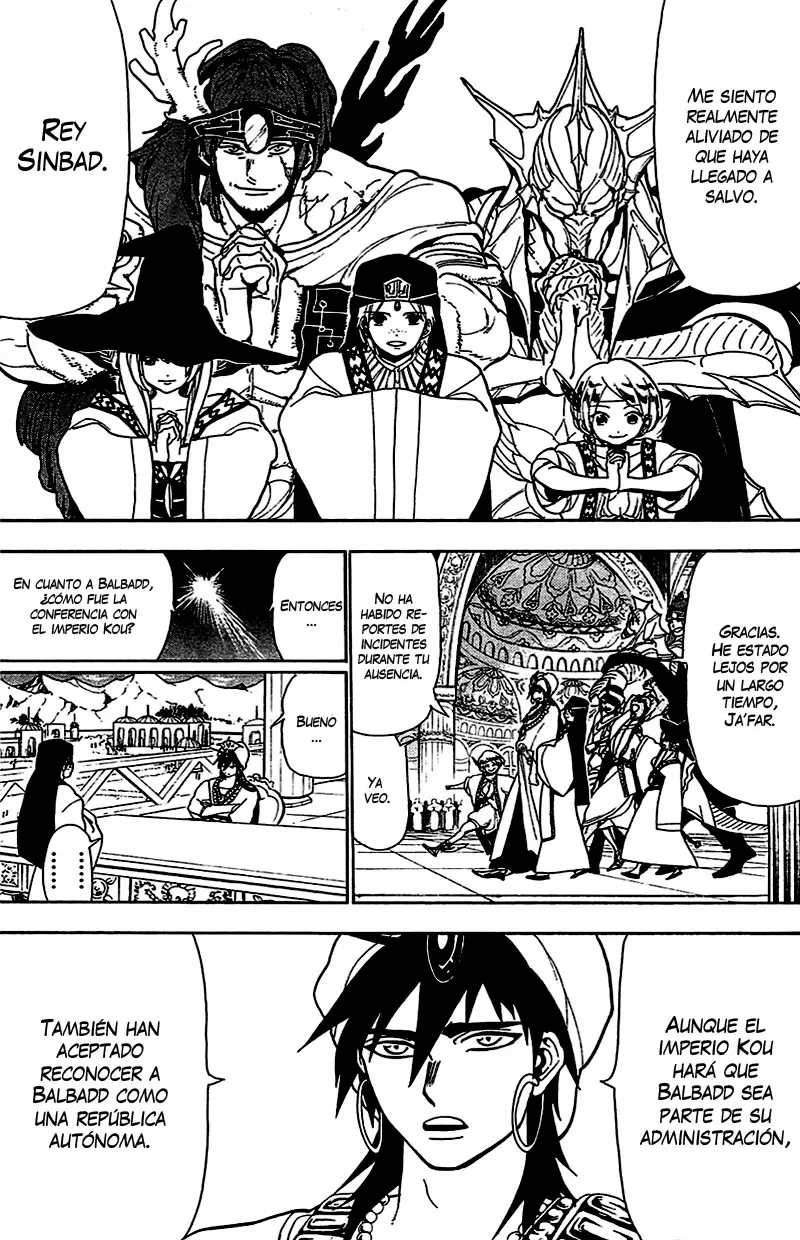 Magi - Labyrinth of Magic capítulo 77, página 7