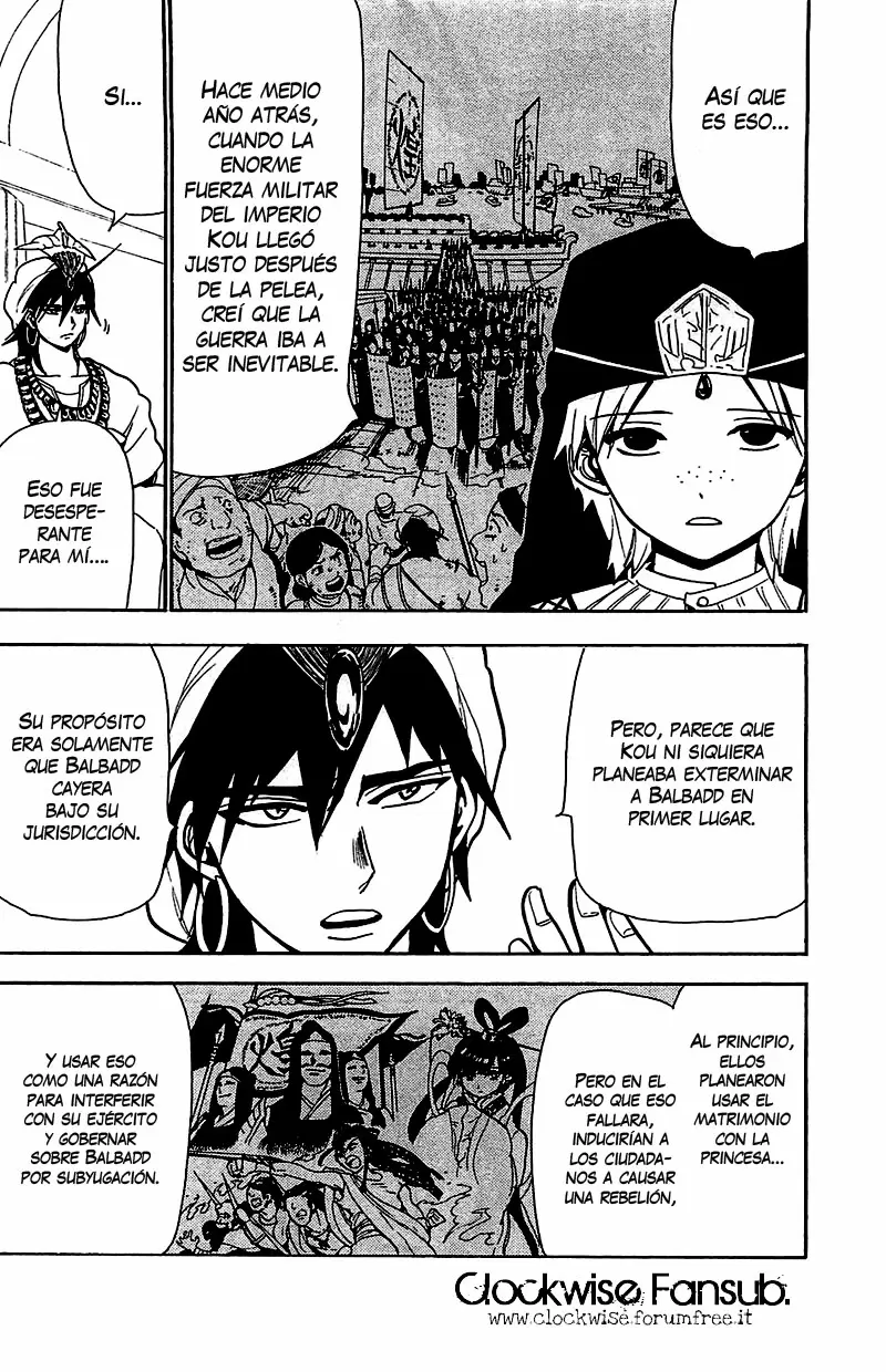 Magi - Labyrinth of Magic capítulo 77, página 8