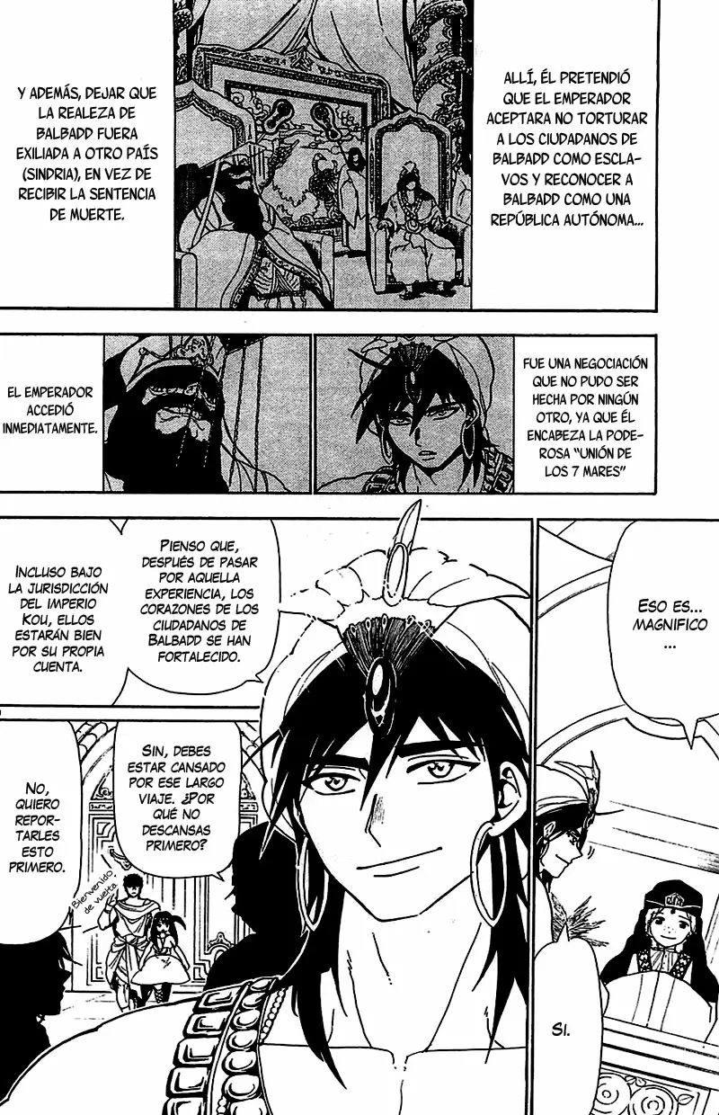 Magi - Labyrinth of Magic capítulo 77, página 10