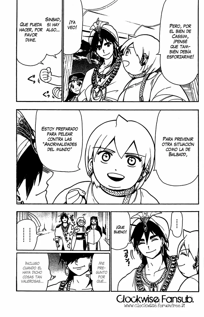 Magi - Labyrinth of Magic capítulo 77, página 15