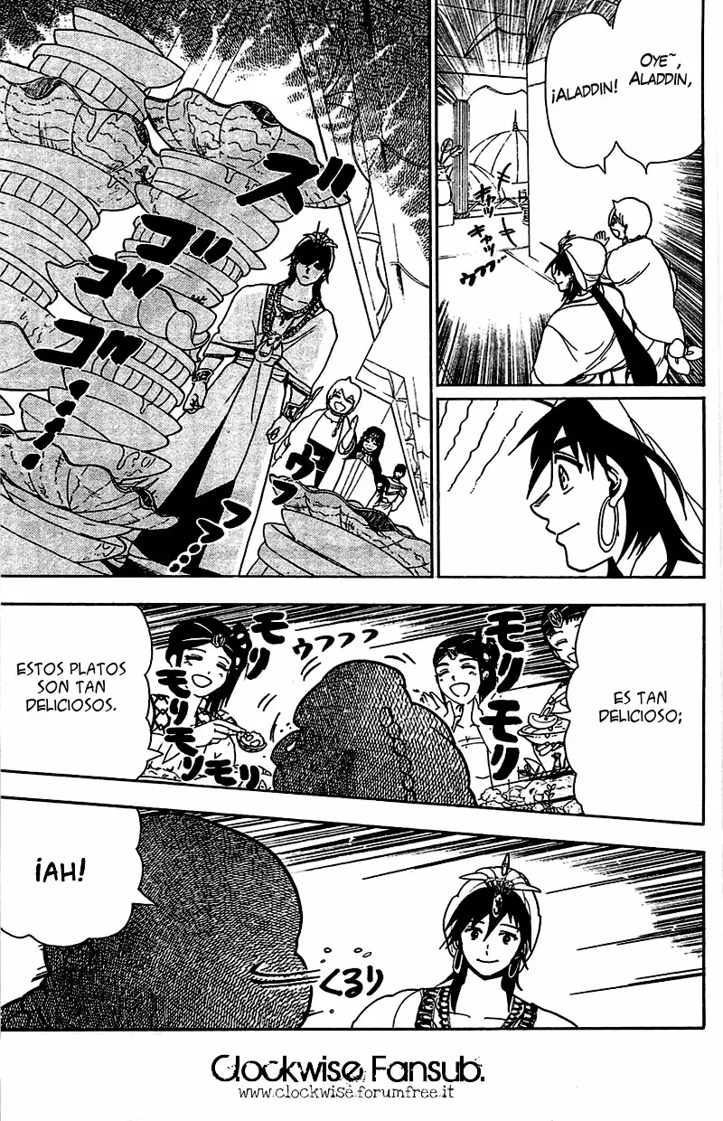 Magi - Labyrinth of Magic capítulo 77, página 17