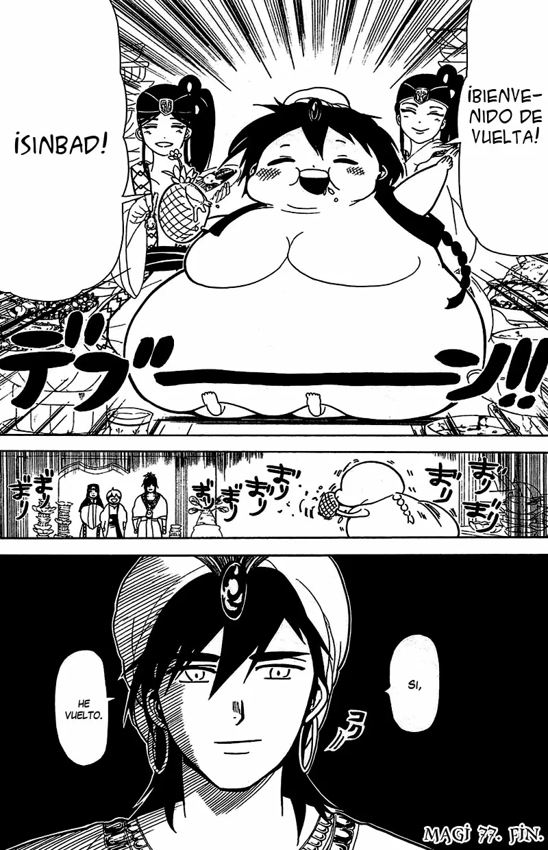 Magi - Labyrinth of Magic capítulo 77, página 18