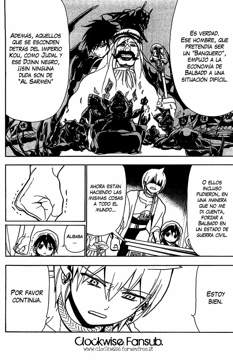 Magi - Labyrinth of Magic capítulo 78, página 6