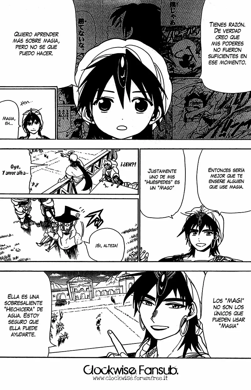 Magi - Labyrinth of Magic capítulo 78, página 8