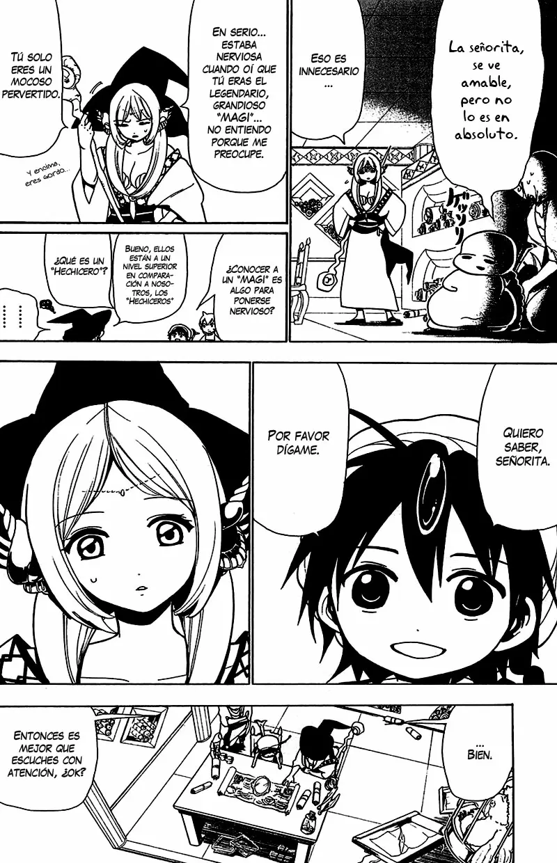Magi - Labyrinth of Magic capítulo 78, página 12