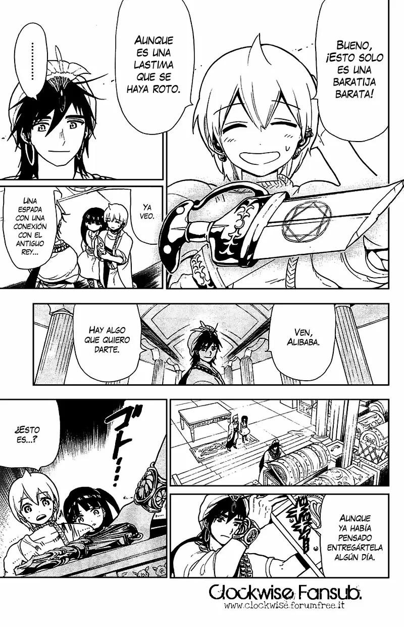 Magi - Labyrinth of Magic capítulo 79, página 15