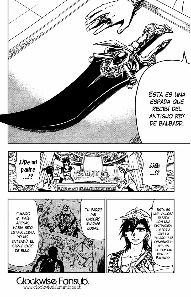 Magi - Labyrinth of Magic capítulo 79, página 16