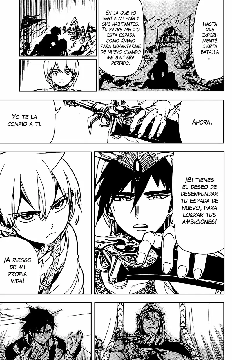 Magi - Labyrinth of Magic capítulo 79, página 17