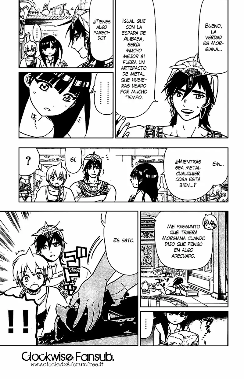 Magi - Labyrinth of Magic capítulo 79, página 21