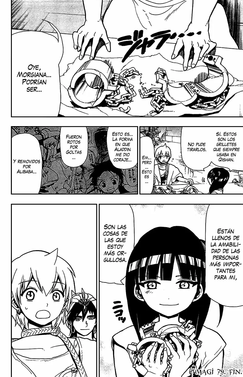 Magi - Labyrinth of Magic capítulo 79, página 22