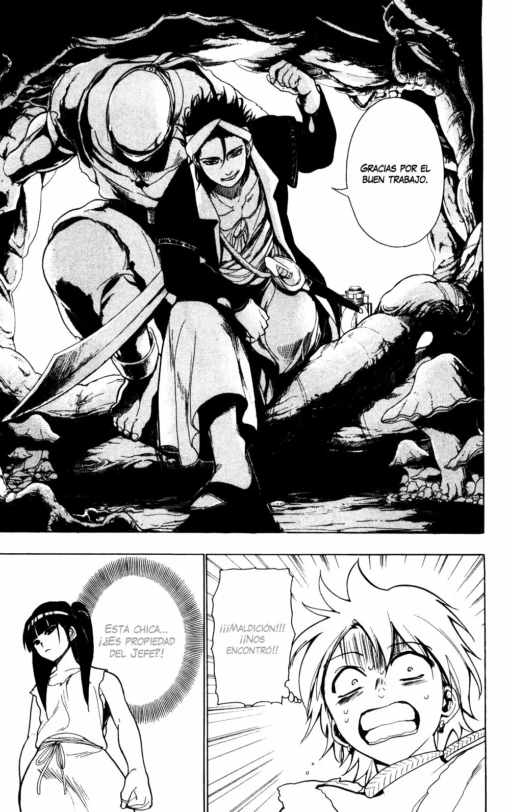 Magi - Labyrinth of Magic capítulo 8, página 18