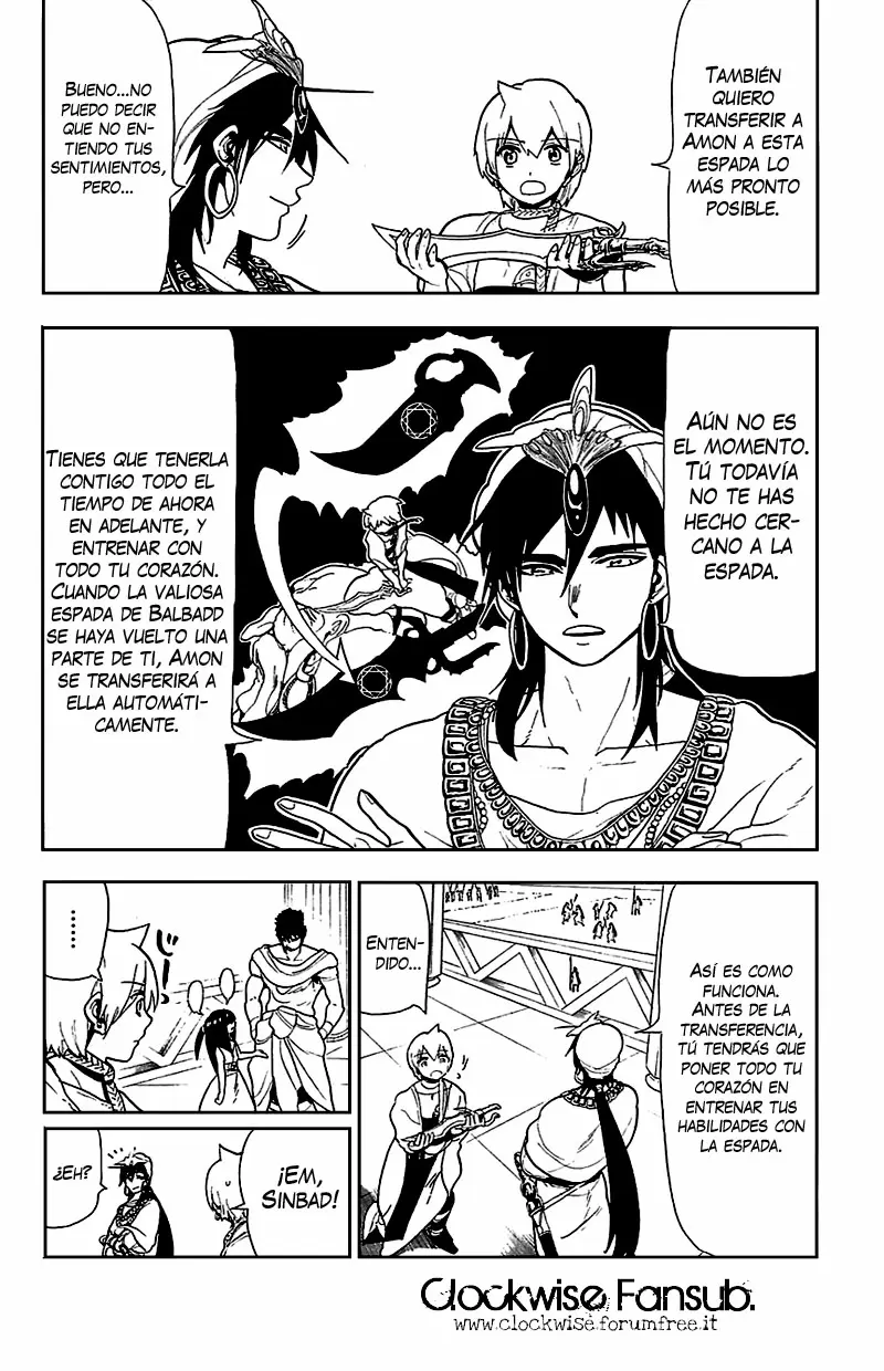 Magi - Labyrinth of Magic capítulo 80, página 4