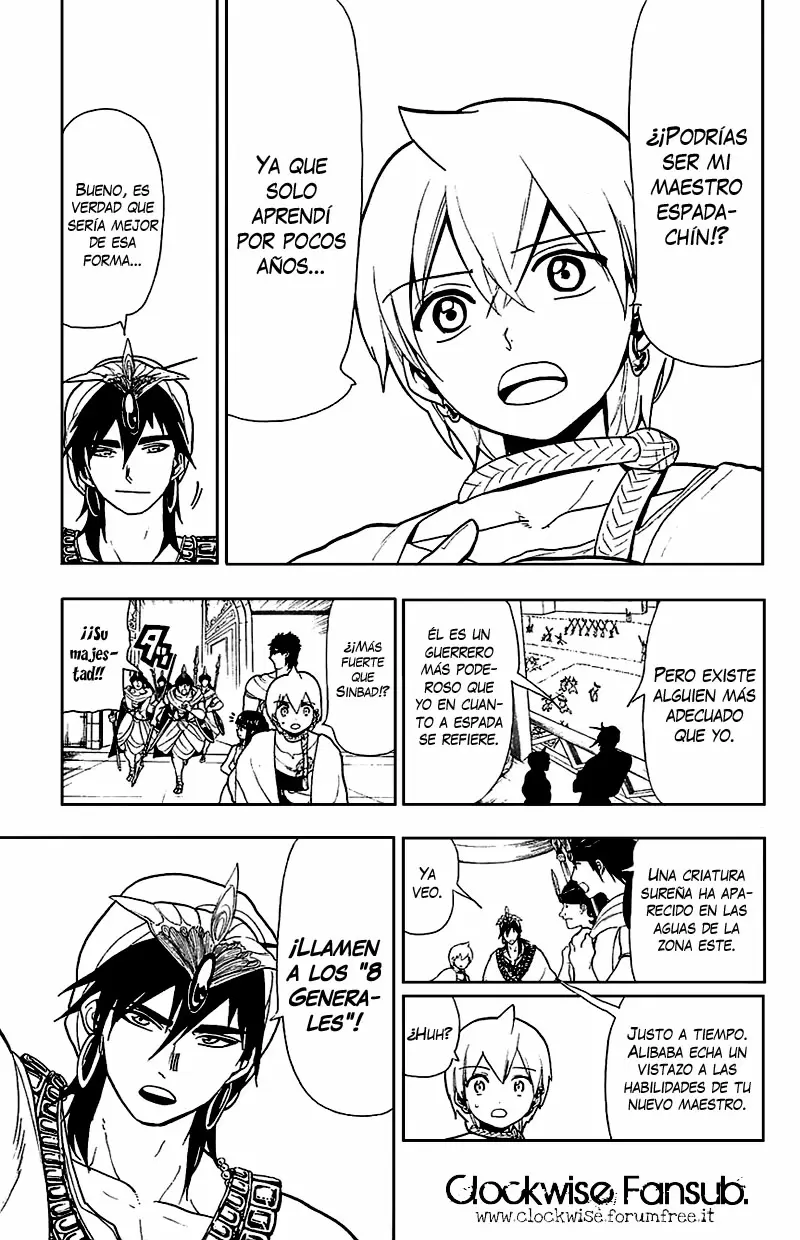 Magi - Labyrinth of Magic capítulo 80, página 5