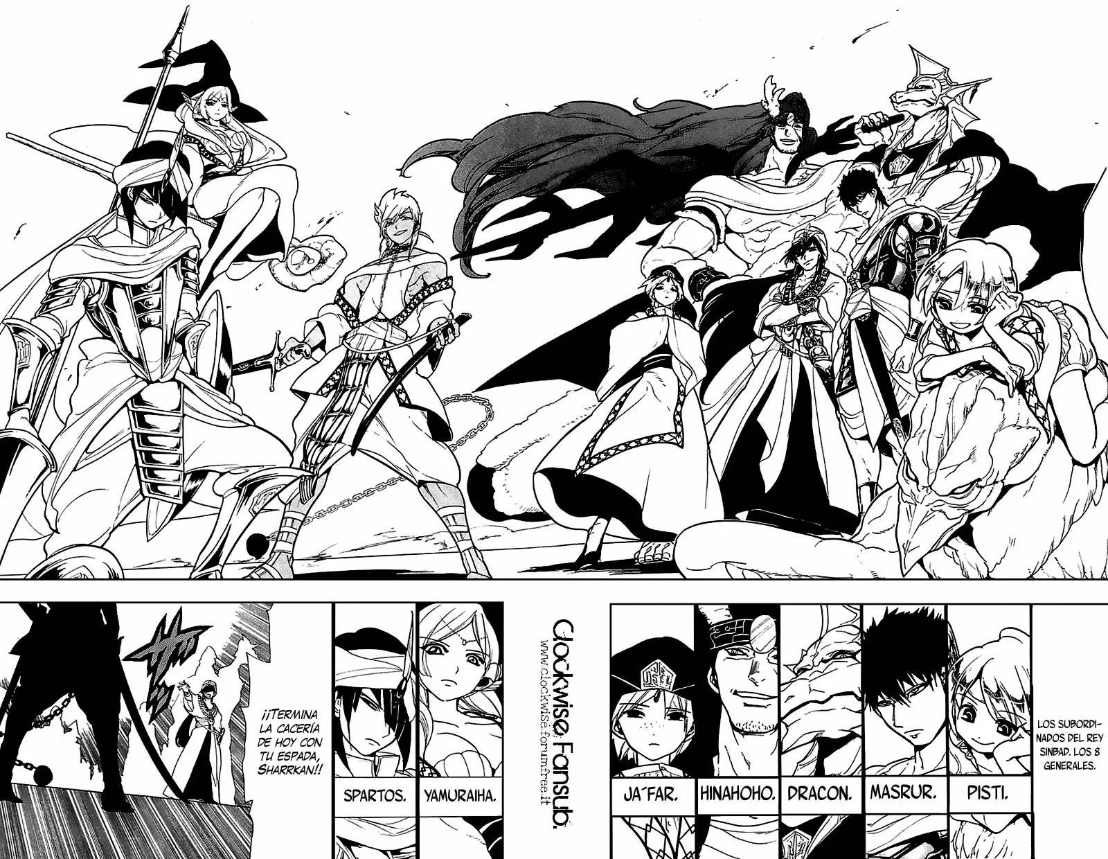 Magi - Labyrinth of Magic capítulo 80, página 8