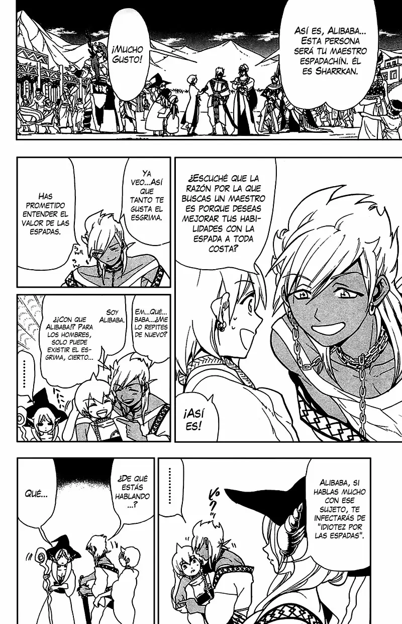 Magi - Labyrinth of Magic capítulo 80, página 13