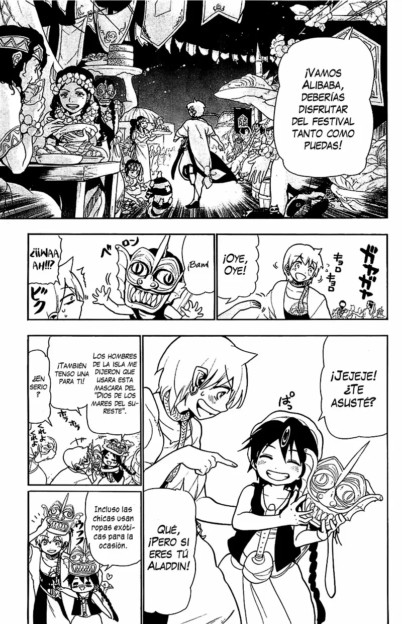 Magi - Labyrinth of Magic capítulo 81, página 3