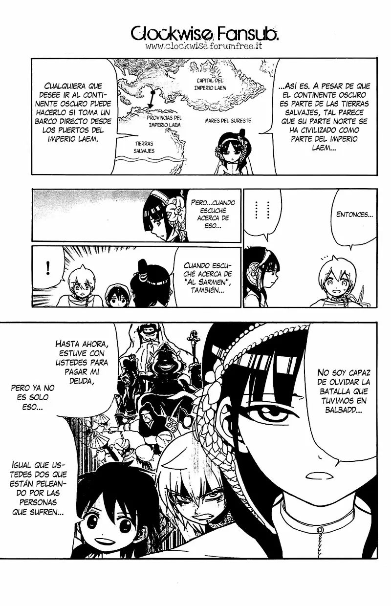 Magi - Labyrinth of Magic capítulo 81, página 7