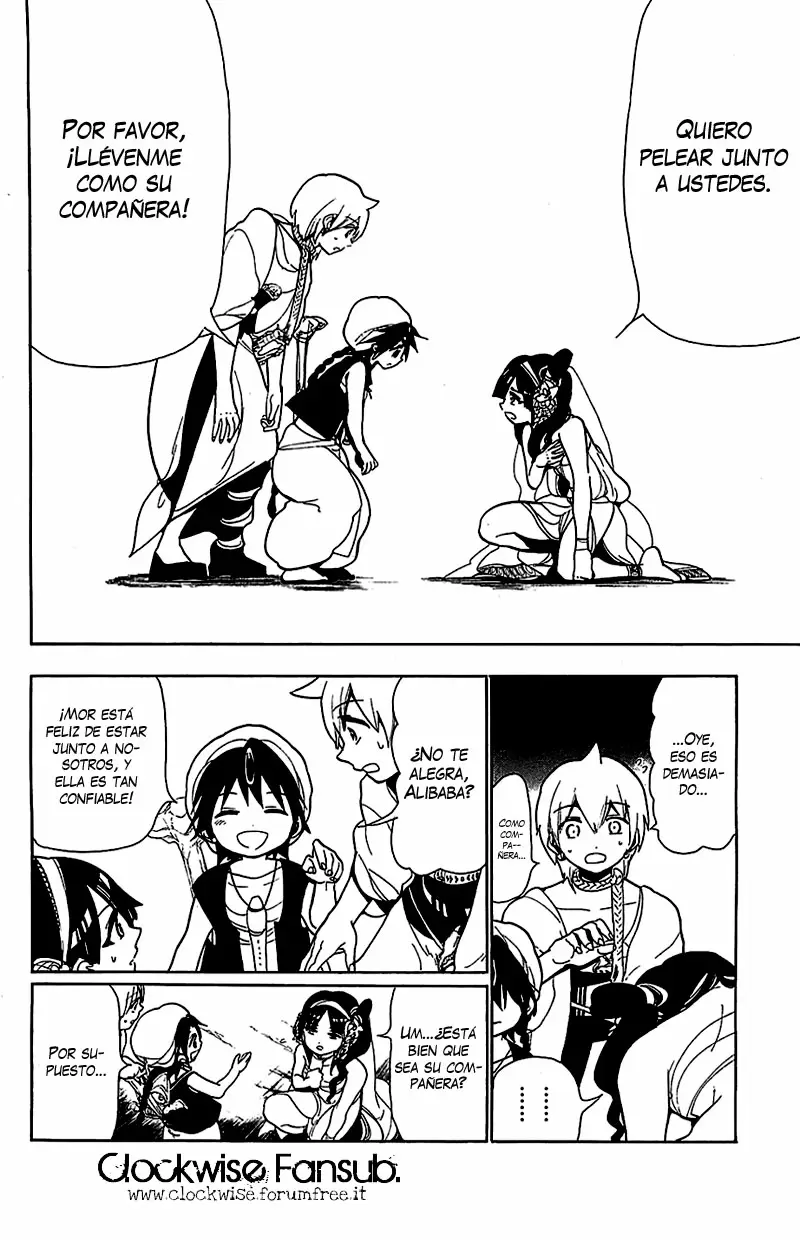 Magi - Labyrinth of Magic capítulo 81, página 8