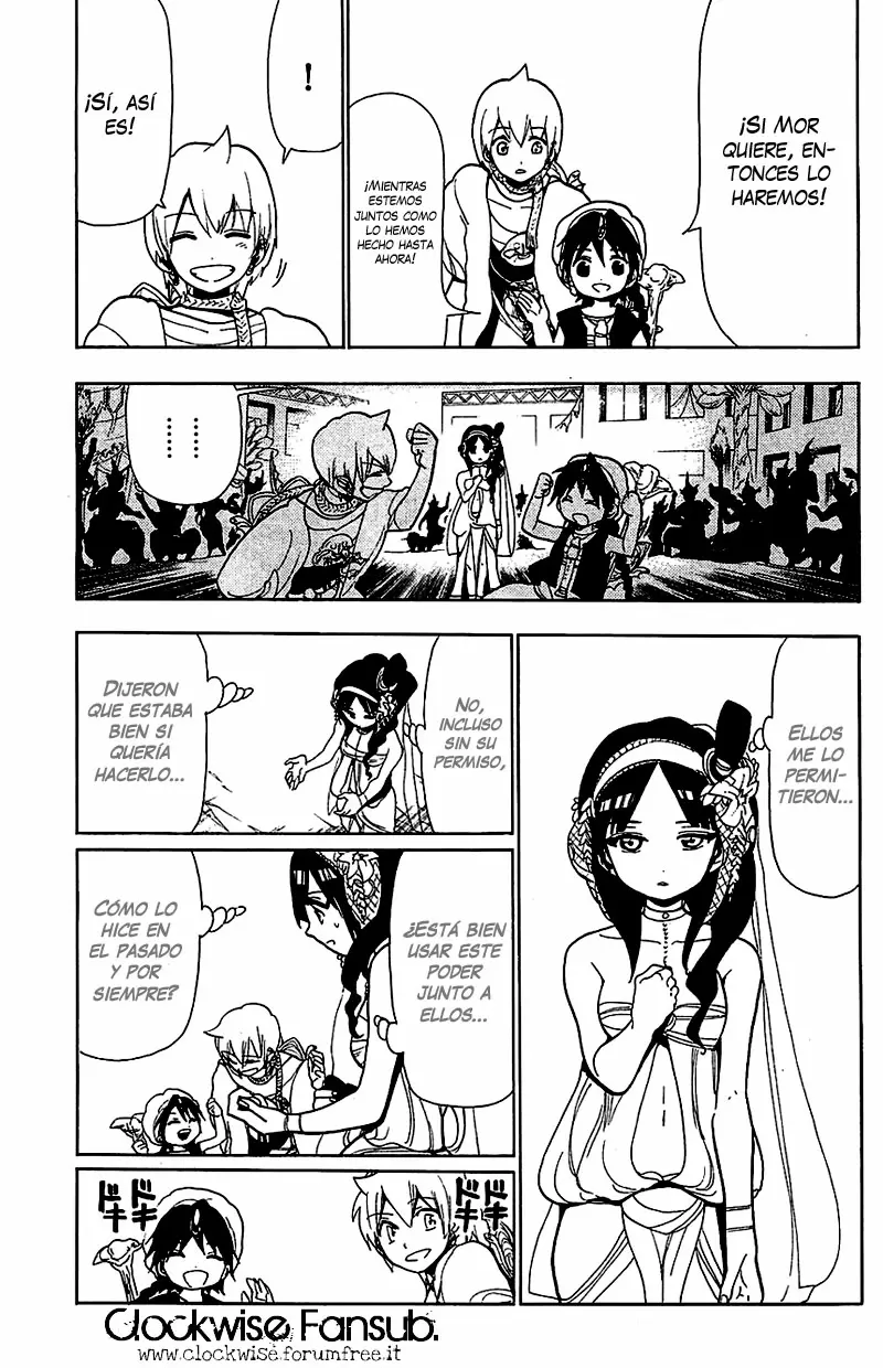 Magi - Labyrinth of Magic capítulo 81, página 9