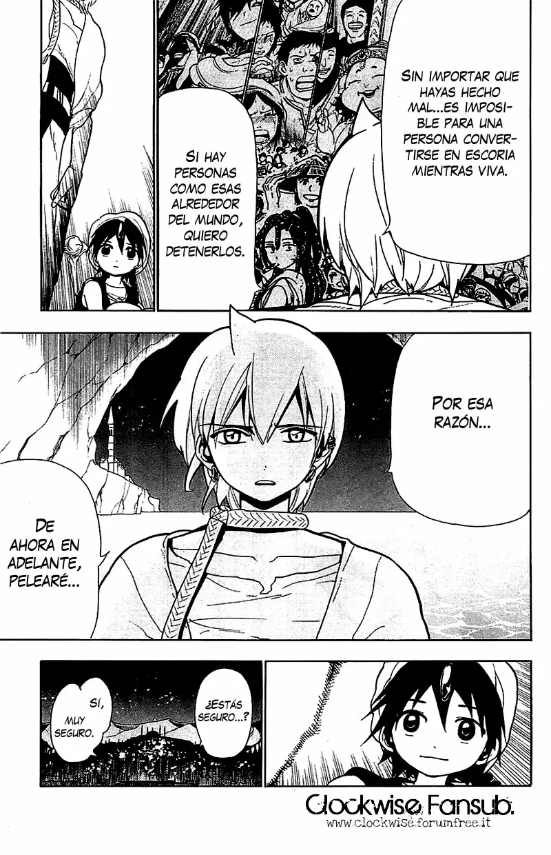 Magi - Labyrinth of Magic capítulo 81, página 15