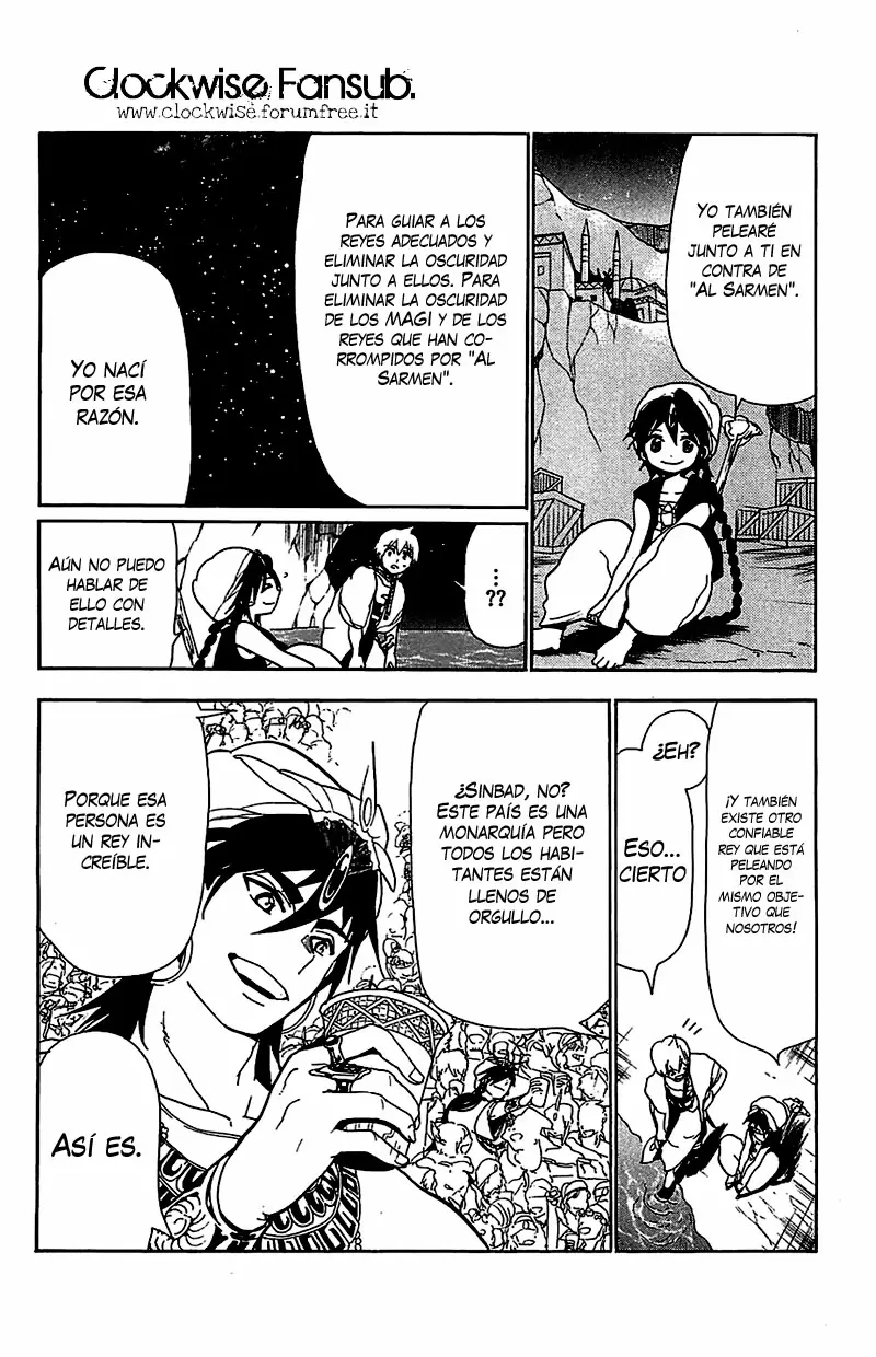 Magi - Labyrinth of Magic capítulo 81, página 16
