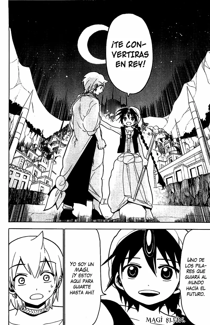 Magi - Labyrinth of Magic capítulo 81, página 18