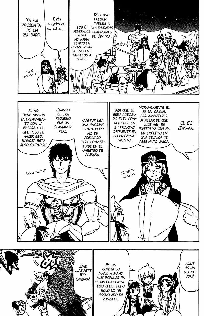Magi - Labyrinth of Magic capítulo 82, página 7