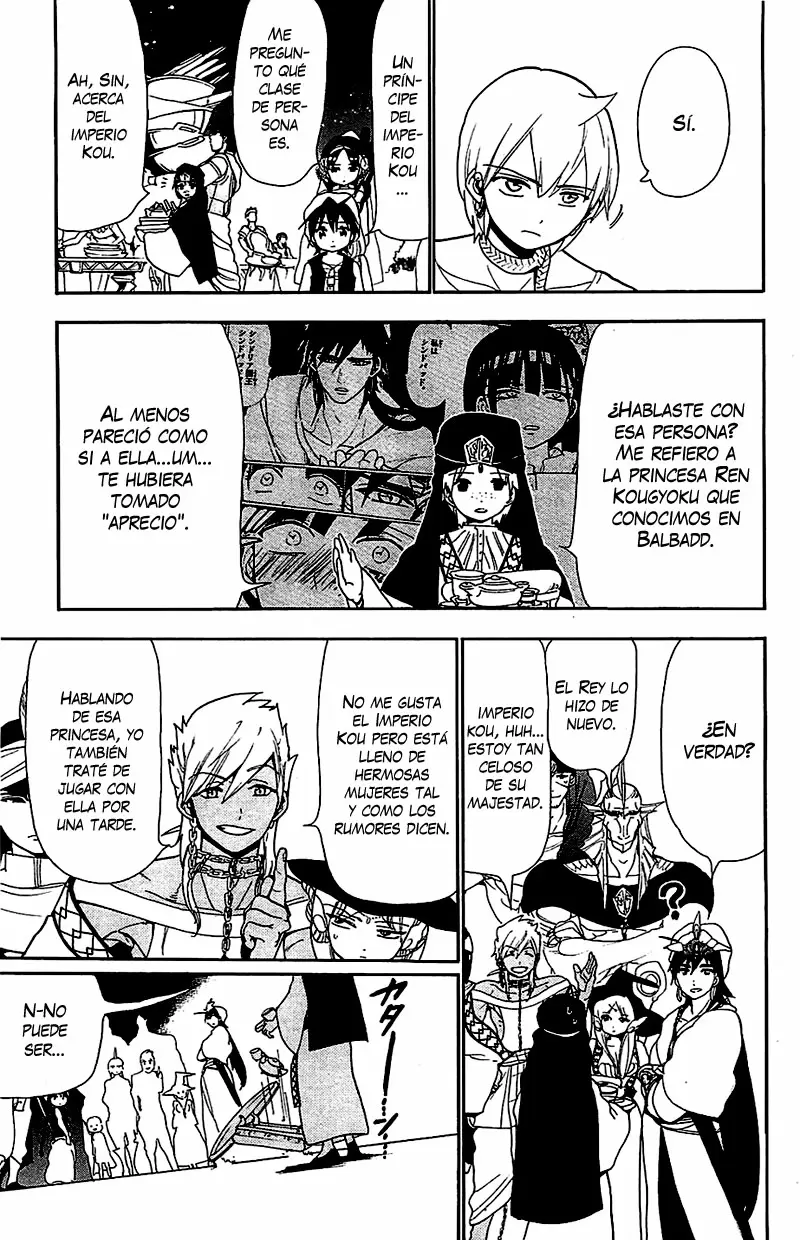 Magi - Labyrinth of Magic capítulo 82, página 15
