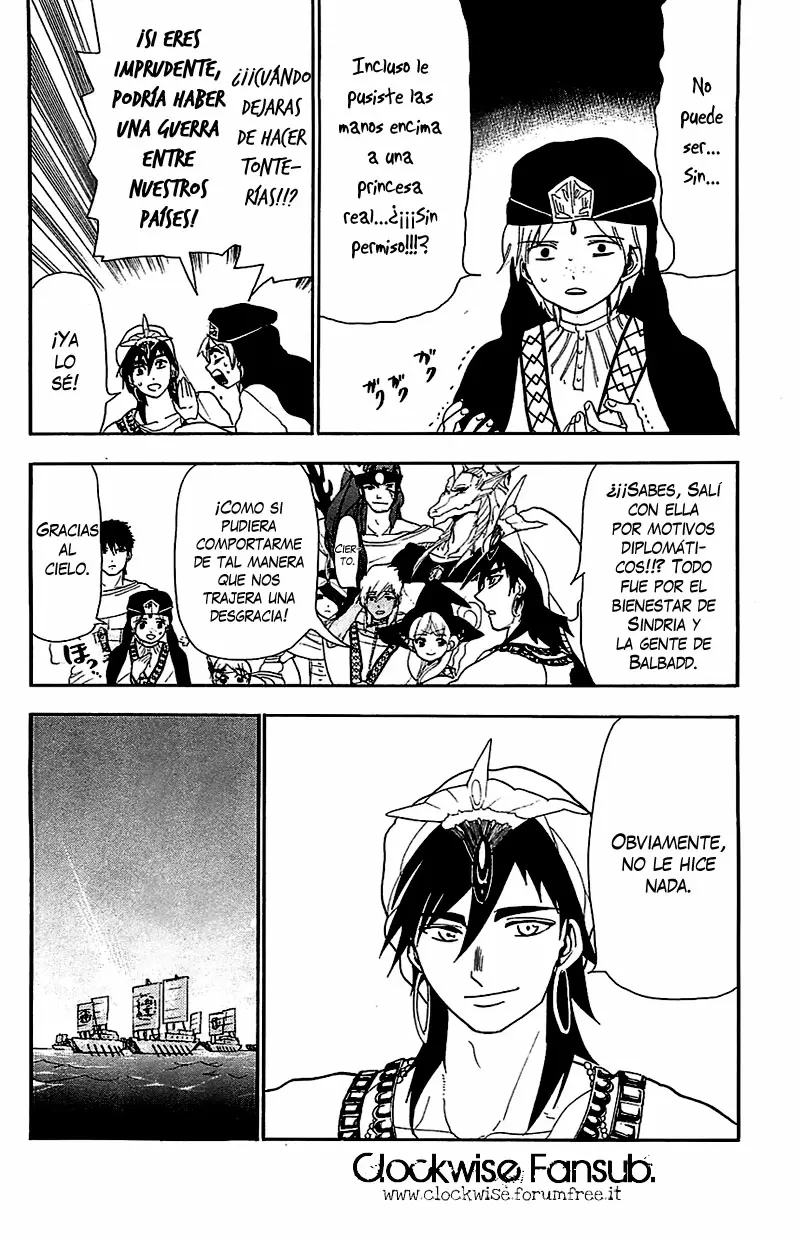 Magi - Labyrinth of Magic capítulo 82, página 16