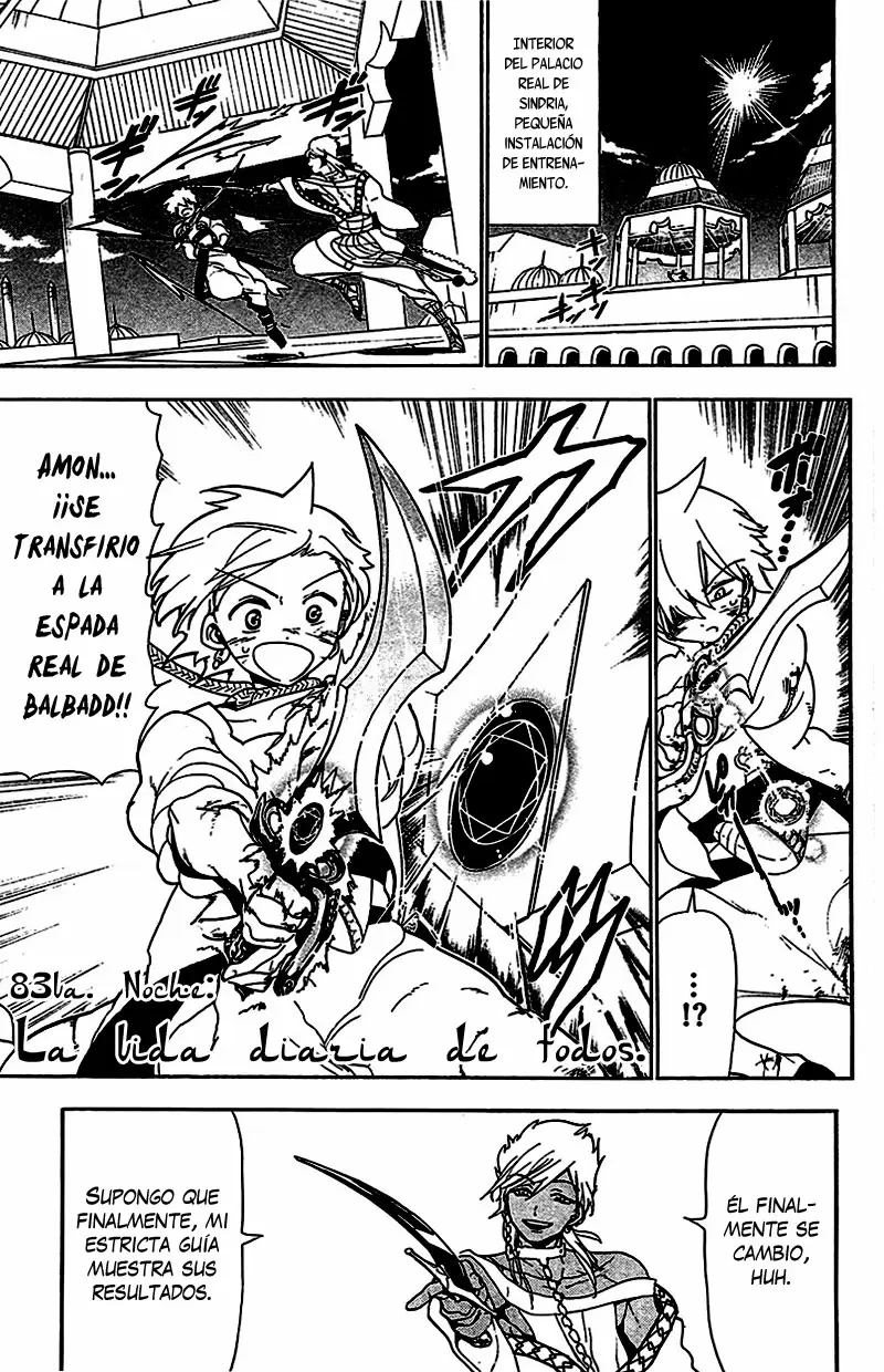 Magi - Labyrinth of Magic capítulo 83, página 1