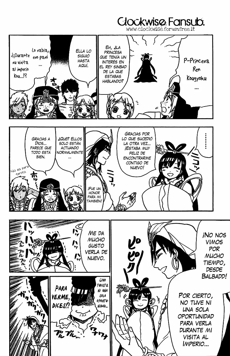 Magi - Labyrinth of Magic capítulo 83, página 14