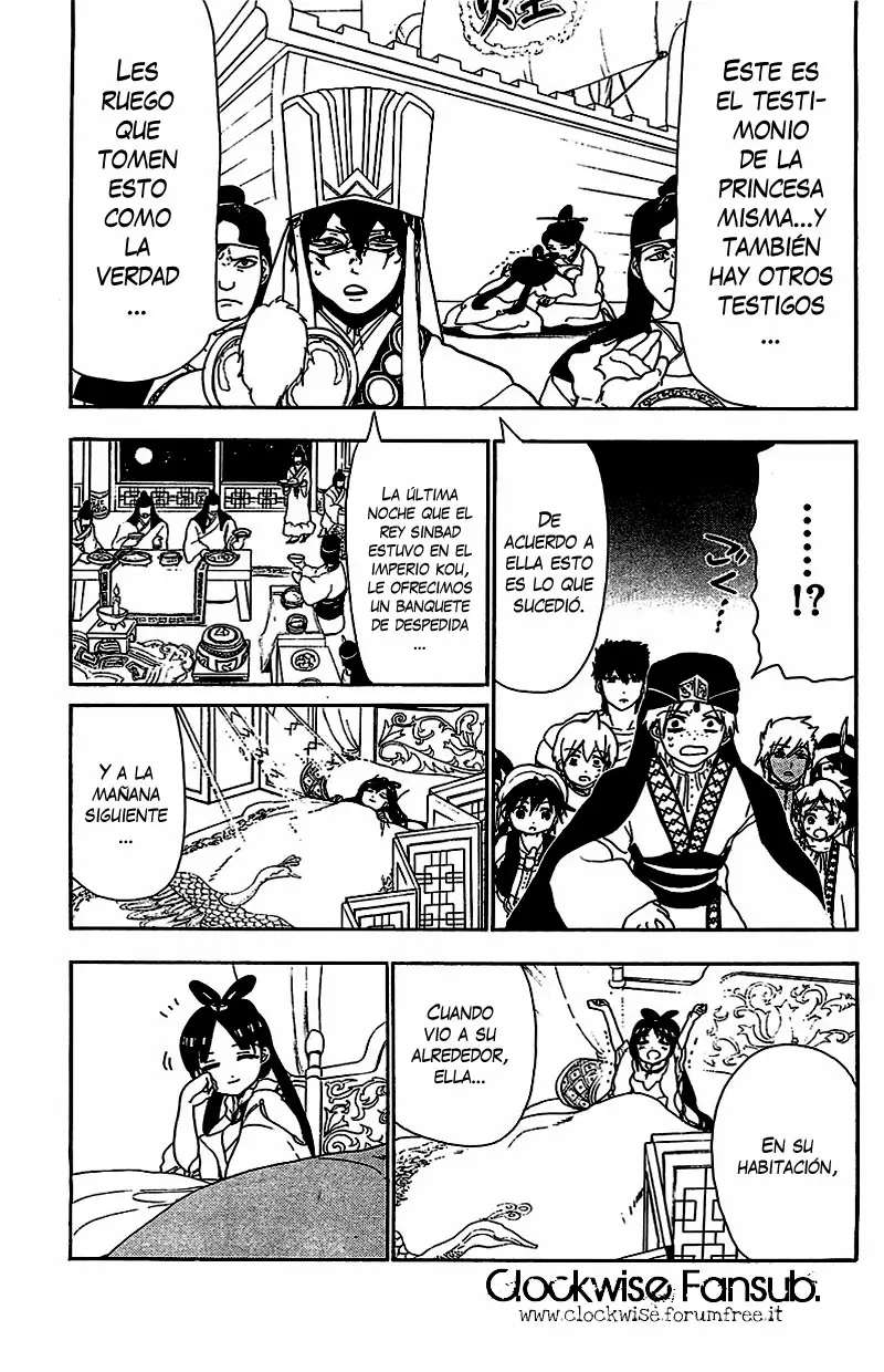 Magi - Labyrinth of Magic capítulo 83, página 17