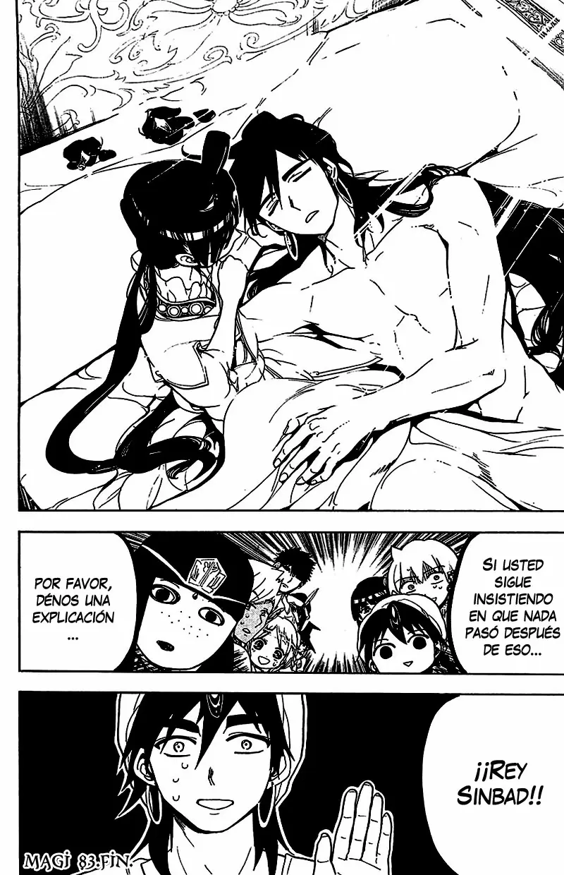 Magi - Labyrinth of Magic capítulo 83, página 18
