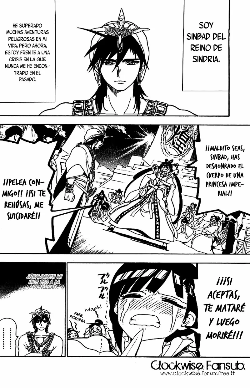 Magi - Labyrinth of Magic capítulo 84, página 2