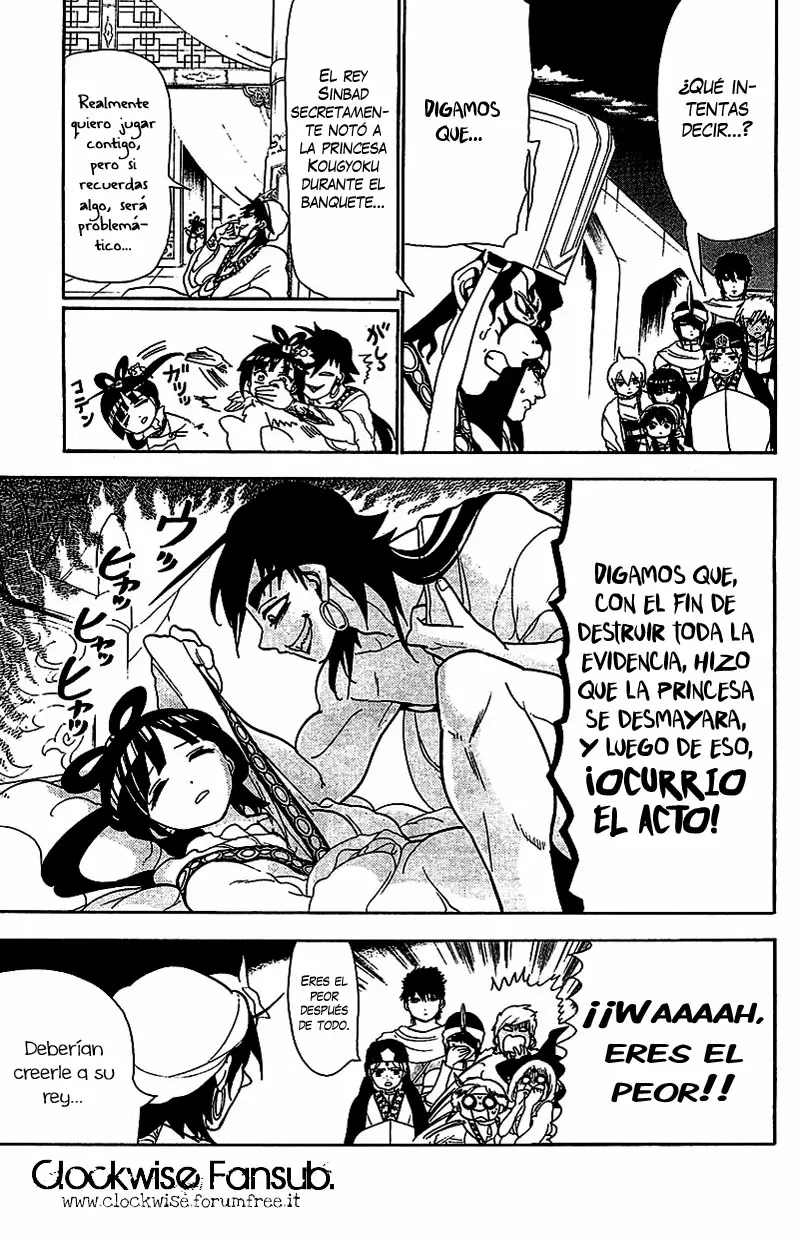Magi - Labyrinth of Magic capítulo 84, página 9