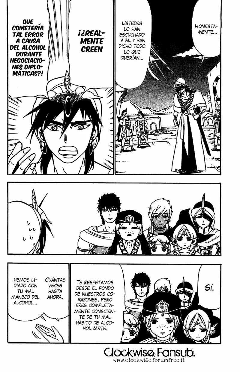 Magi - Labyrinth of Magic capítulo 84, página 10